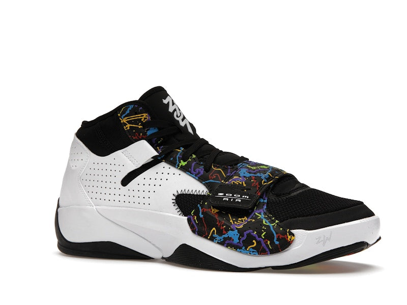 Jordan Zion 2 Noah White Black Multi-Color