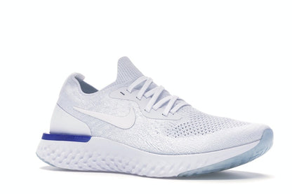 Nike Epic React Flyknit White Racer Blue (Women's)