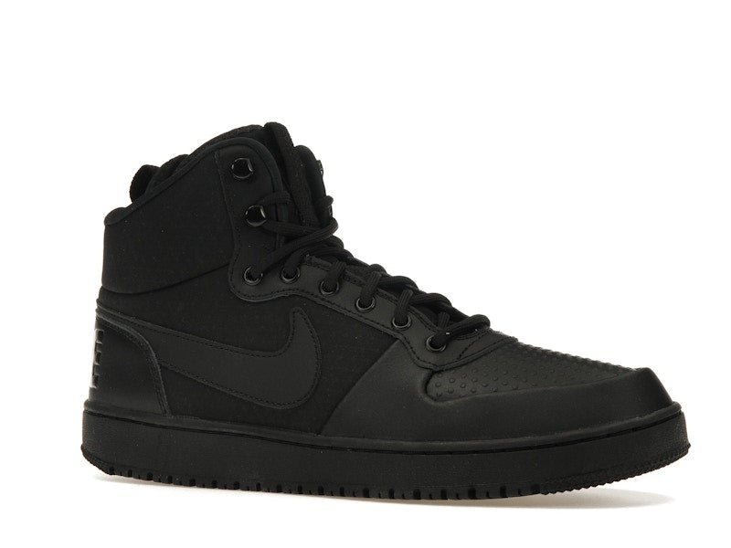 Nike Court Borough Mid Winter Triple Black