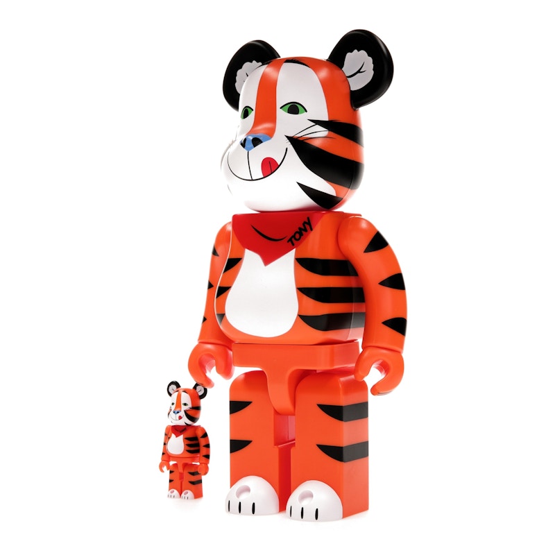 Bearbrick x Kellogg's Tony The Tiger Vintage Ver. 100% & 400% Set