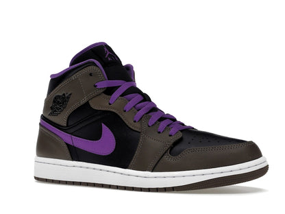 Jordan 1 Mid Purple Mocha