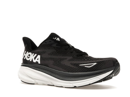 Hoka One One Clifton 9 Black White