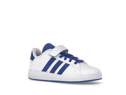 adidas Grand Court 2.0 Cloud White Royal Blue Core Black (PS)