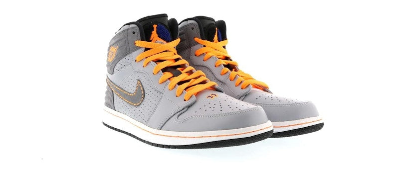 Jordan 1 Retro 93 Wolf Grey Orange (NE-YO Charity Auction)