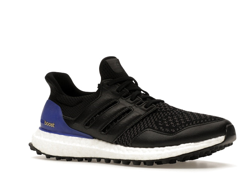 adidas Ultra Boost Spikeless Golf Core Black Lucid Blue