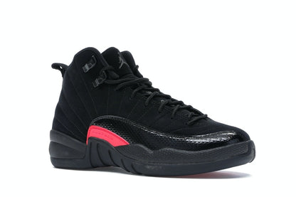 Jordan 12 Retro Black Rush Pink (GS)