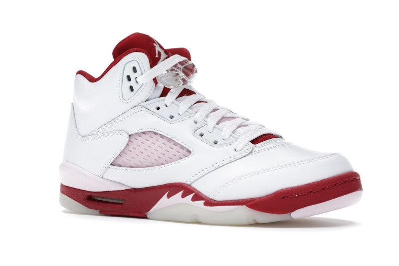 Jordan 5 Retro White Pink Red (GS)