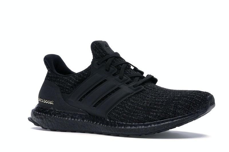 adidas Ultra Boost 4.0 Triple Black Gold (Women's)