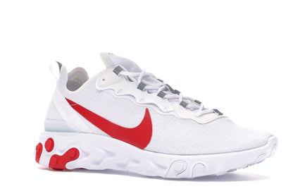 Nike React Element 55 White Red