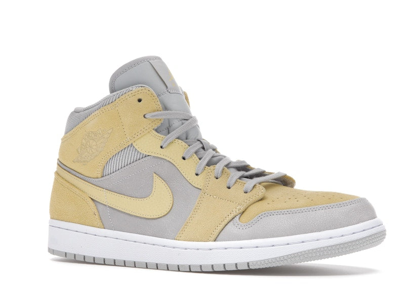 Jordan 1 Mid Mixed Textures Yellow