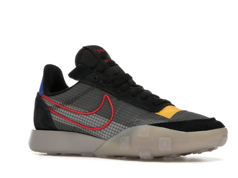 Nike Waffle Racer 2X Black Solar Flare University Red (Women's)