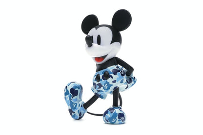 BAPE x Mickey Mouse 90th Anniversary Figure Blue Camo