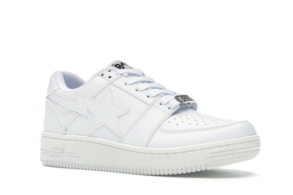 BAPE STA Low White
