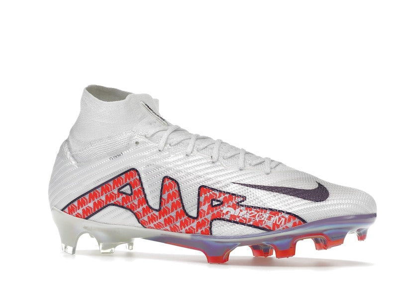 Nike Zoom Mercurial Superfly 9 Elite FG White Bright Crimson