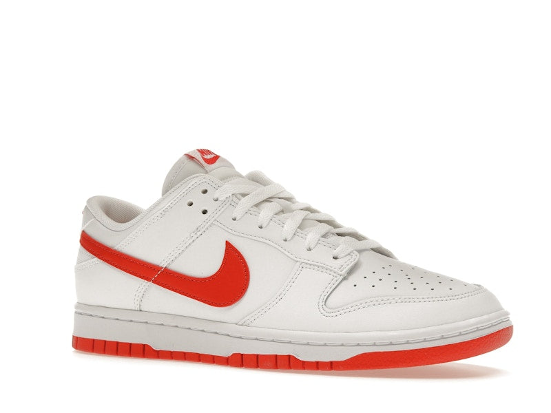 Nike Dunk Low Retro White Picante Red
