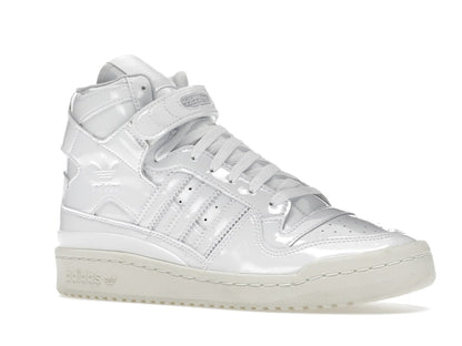adidas Forum Mid Triple White Patent Leather (Women's)
