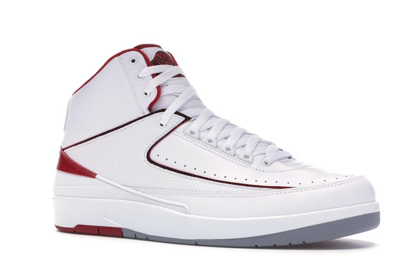 Jordan 2 Retro White Red (2014)