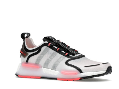 adidas NMD R1 V3 White Matte Silver Crimson