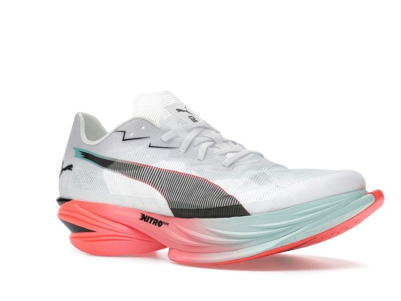 Puma Fast-R Nitro Elite 3 White Glowing Red Mint