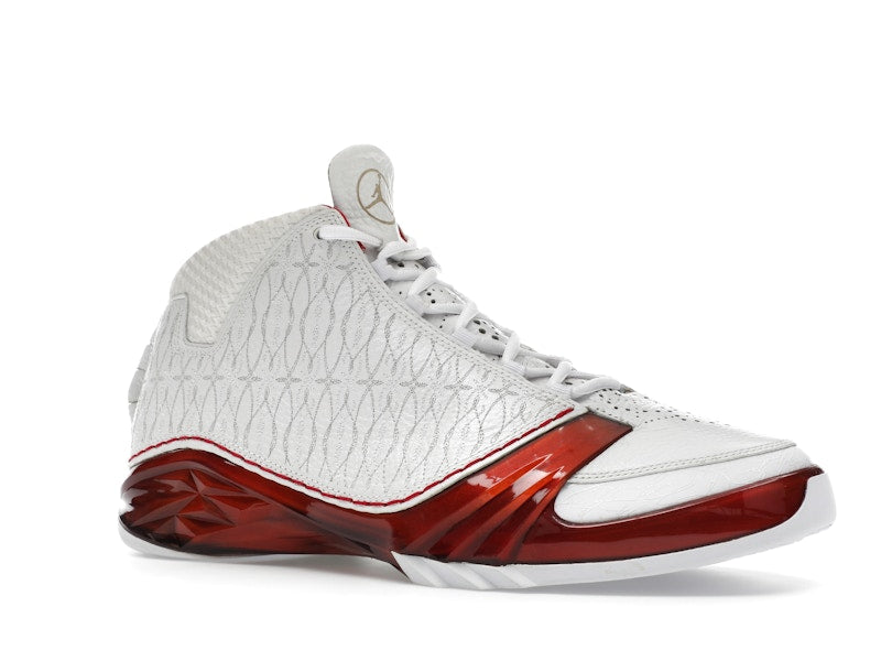 Jordan 23 White Varsity Red