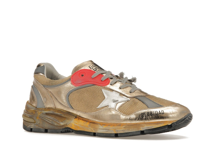 Golden Goose Dad-Star White Red Silver Grey