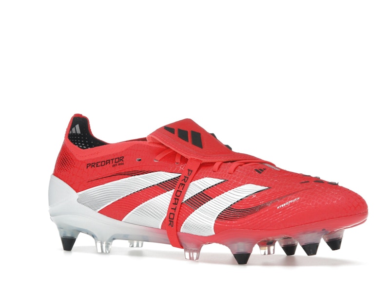 adidas Predator Elite Fold-Over Tongue SG Lucid Red Cloud White Core Black