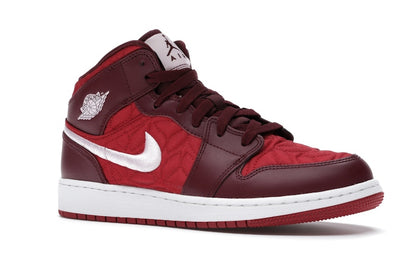 Jordan 1 Mid SE Red Quilt (GS)