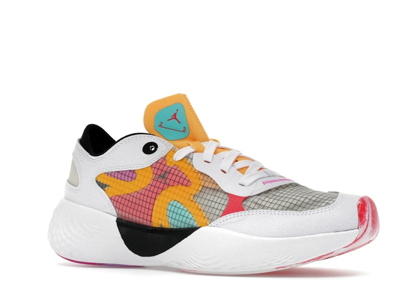 Jordan Delta 3 Nitro Low Luka Doncic White Black Dynamic Turquoise