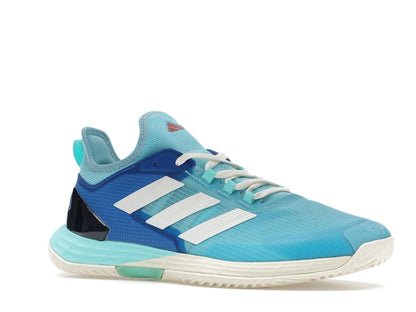 adidas Adizero Ubersonic 4.1 Light Aqua Off White Flash Aqua