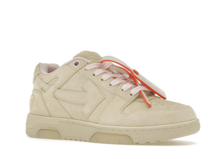 Off-White Out Of Office Suede Beige Pink