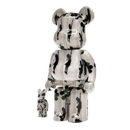 Bearbrick Flying Balloons Girl 100% & 400% Set