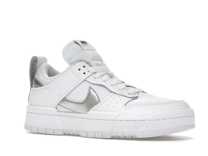 Nike Dunk Low Disrupt White Silver (Women's)