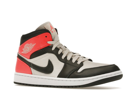 Jordan 1 Mid Newsprint Light Orewood Brown (Women's)