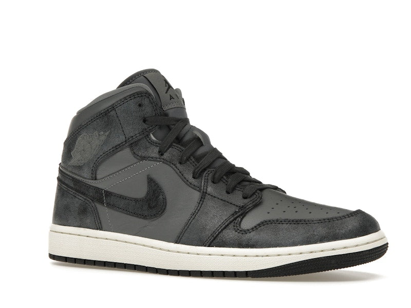 Jordan 1 Mid Distressed Smoke Grey (Women's)
