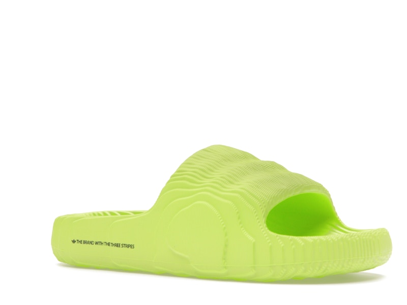 adidas Adilette 22 Slides Solar Yellow
