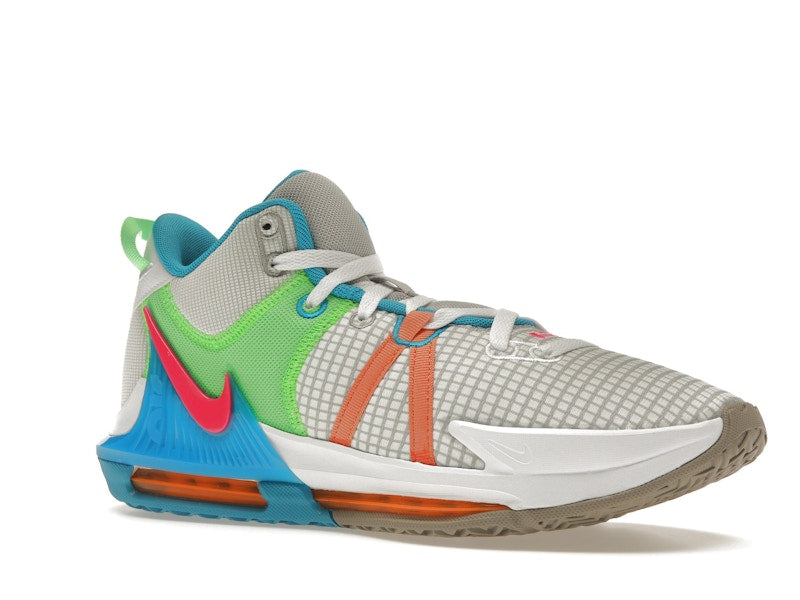 Nike LeBron Witness 7 Grey Fog Multi-Color