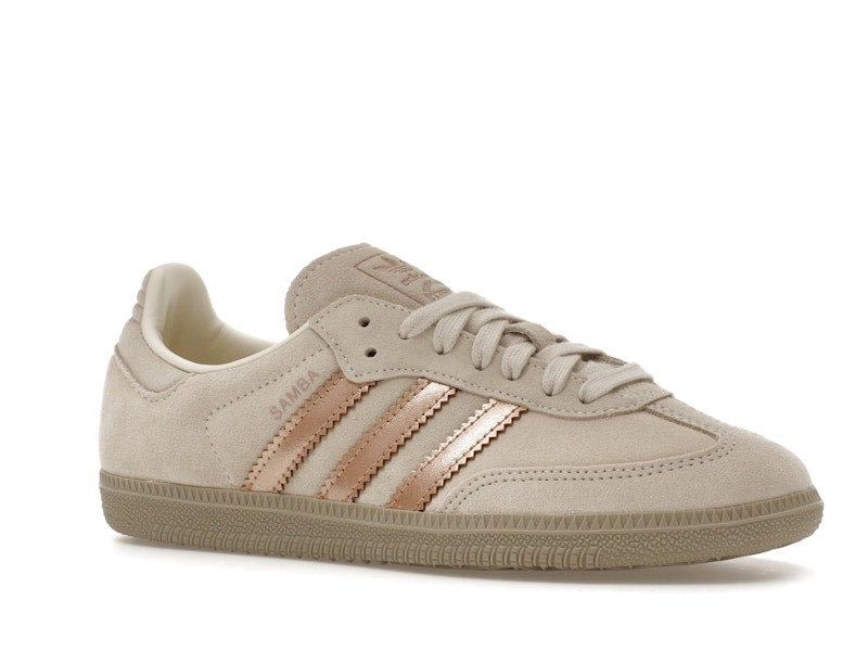 adidas Samba OG Off White Copper Metallic (Women's)