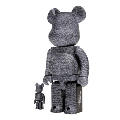 Bearbrick The British Museum (The Rosetta Stone) 100% & 400% Set