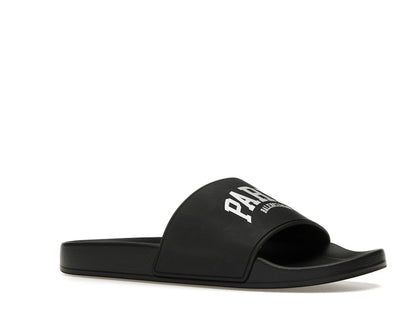 Balenciaga City Pool Slide Paris Black (Women's)