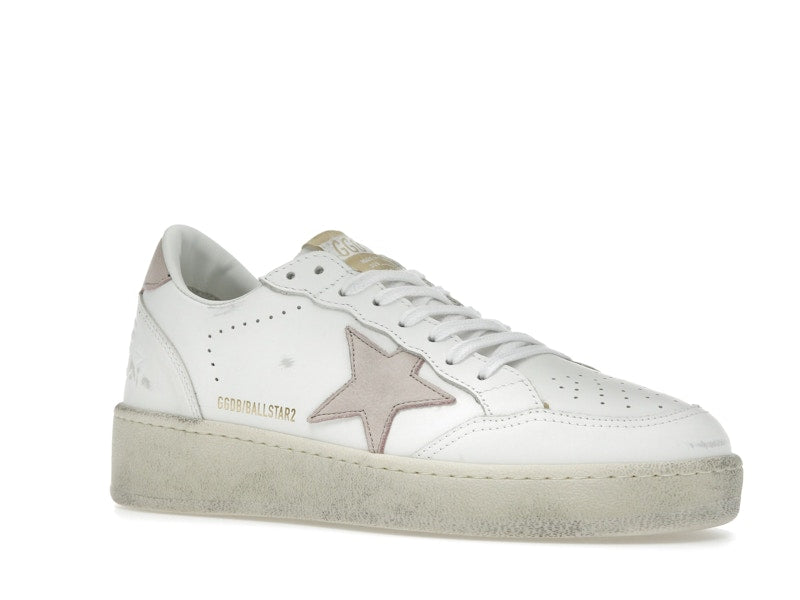 Golden Goose Ball Star 2 White Pink (Women's)