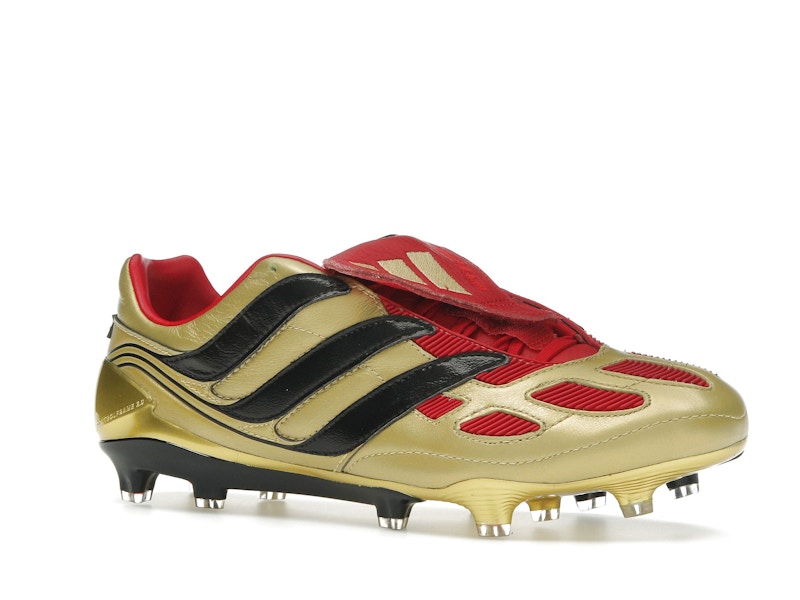 adidas Predator Precision FG Zinedine Zidane Gold Metallic Made in Germany