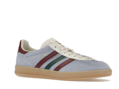 adidas Gazelle Indoor Blue Dawn Collegiate Burgundy