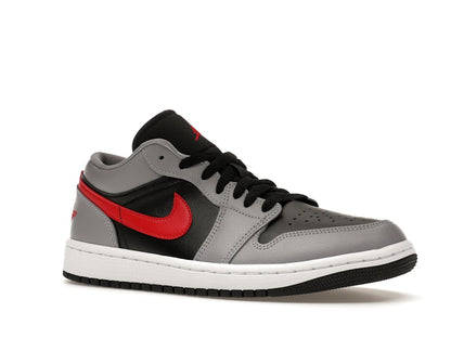 Jordan 1 Low Cement Grey Fire Red (Women's)