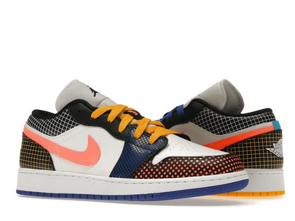 Jordan 1 Low MMD Multi-Color Grid (GS)