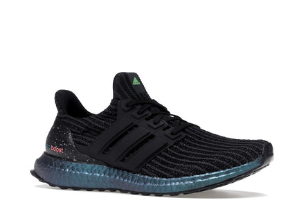 adidas Ultra Boost Black Green Zest