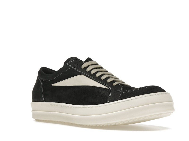Rick Owens Luxor Vintage Sneaks Black Milk
