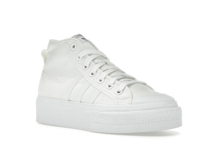 adidas Nizza Platform Mid Cloud White (Women's)