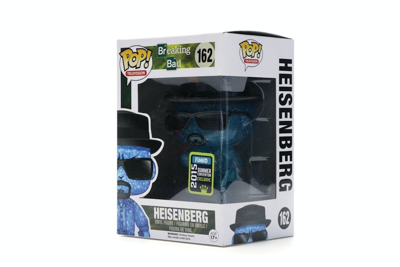 Funko Pop! Television Breaking Bad Heisenberg (Blue Crystal) Summer Convention Exclusive Figure #162