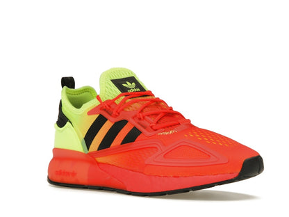 adidas ZX 2K Boost Solar Yellow Hi Res Red