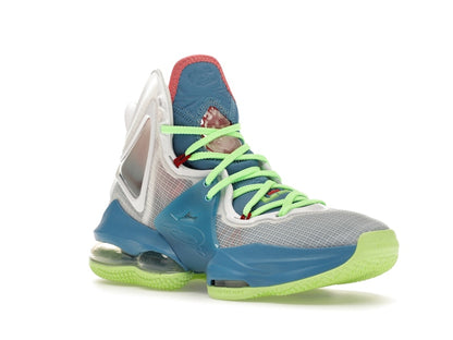 Nike LeBron 19 Dutch Blue Lime Glow (GS)